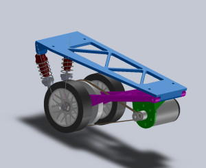 Assemblage train arrière