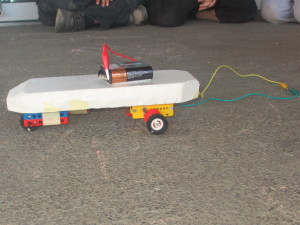 Voiture "polystyr&egrave;ne"