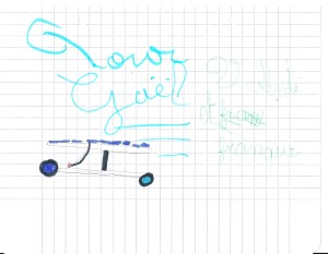Dessin de Valentin apres une visite de l'école st PIE X d'Albias 003