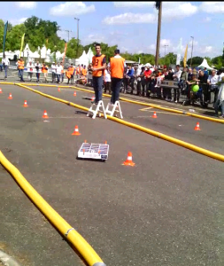 slalom réussi