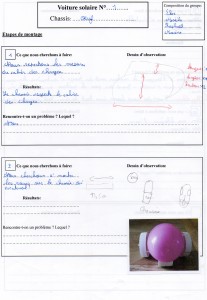 Fiche 1 Etapes de montage Voiture solaire Kinder001