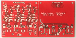 Carte moteur - Recto/verso