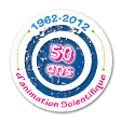 Logo 50 ans de Planete Sciences