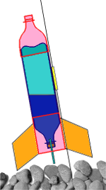 Construisez une fusée avec un ballon !