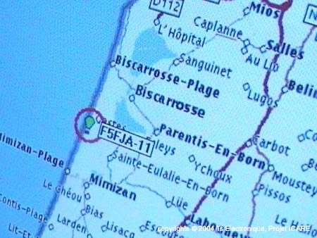 Le Ballon pas encore dans l'eau