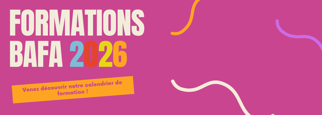 Formations BAFA 2026