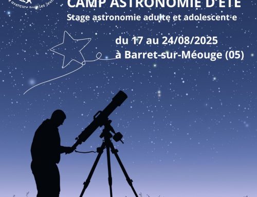 Camp astronomie d’été du 17 au 24 août 2025