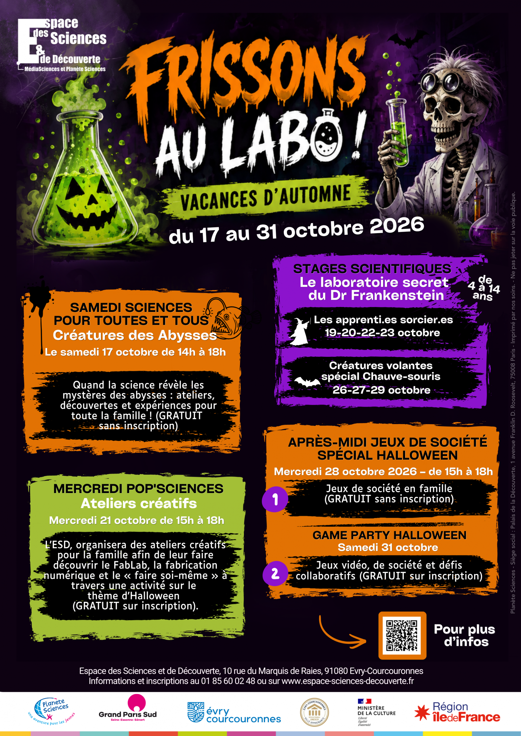 Frissons au labo à l’ESD