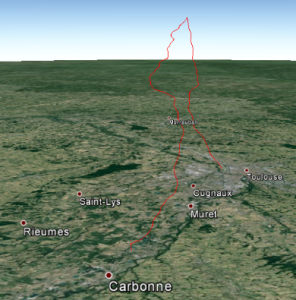 ballon longage trajecto
