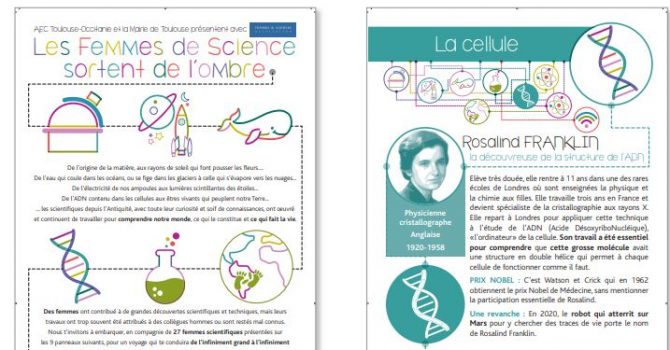 LES FEMMES DE SCIENCE SORTENT DE L’OMBRE,  À LA MAISON DES SCIENCES