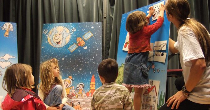 Arthur et Sarah vont sur la Lune