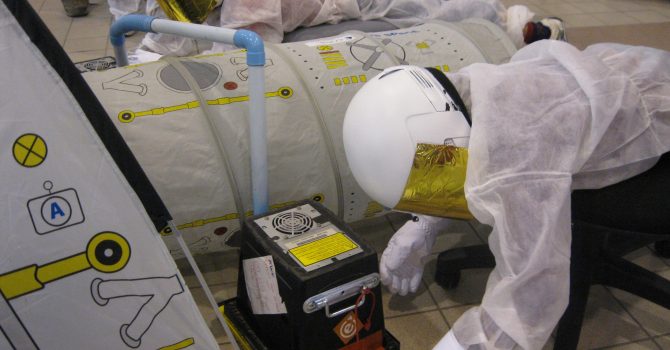 Entraînement des astronautes