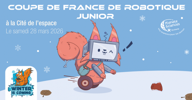 Save the Date, Coupe de France de Robotique Junior is back !